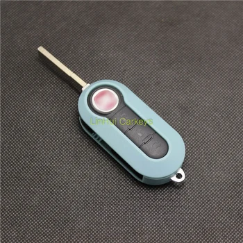 PINECONE for FIAT 500 PANDA PUNTO BRAVO Car Key Case 3 Buttons Uncut Brass Blade Remote Key Sky Blue ABS Shell 1PC
PINECONE for FIAT 500 PANDA PUNTO BRAVO Car Key Case 3 Buttons Uncut Brass Blade Remote Key Sky Blue ABS Shell 1PC