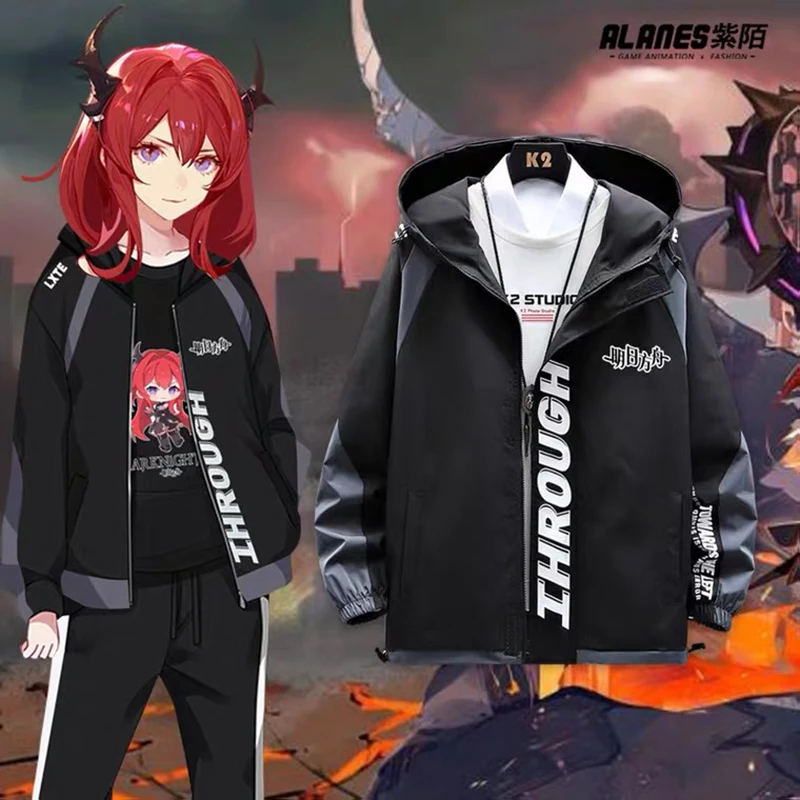 Arknights Game Characters Surtr Skadi Cosplay Costum Long Sleeve Jacket Zipper Hoodie Fashion Hooded Coat New Tops Couple Jacket
Arknights Game Characters Surtr Skadi Cosplay Costum Long Sleeve Jacket Zipper Hoodie Fashion Hooded Coat New Tops Couple Jacket