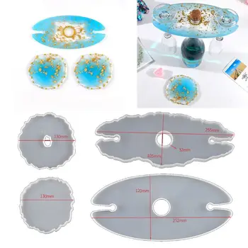 3Pcs Handmade Wine Glass Rock Epoxy Resin Mold Bottle Shelf Storage Coaster Resin Casting Tray Mould Tools Kit Art Craft
3Pcs Handmade Wine Glass Rock Epoxy Resin Mold Bottle Shelf Storage Coaster Resin Casting Tray Mould Tools Kit Art Craft