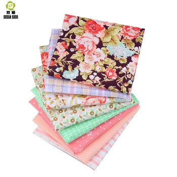 Shuanshuo New Series Cotton Patchwork Tissue Fabric Of Handmade DIY Quilting Sewing Baby&Children Sheets Dress 40*50cm 8pcs/lot
Shuanshuo New Series Cotton Patchwork Tissue Fabric Of Handmade DIY Quilting Sewing Baby&Children Sheets Dress 40*50cm 8pcs/lot