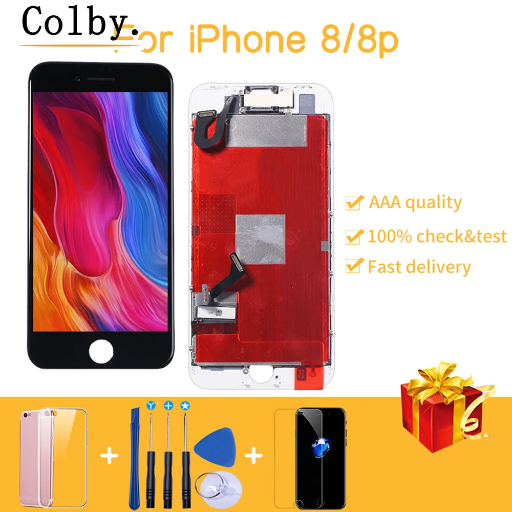 Full set completed LCD For iPhone 7 7 Plus 8 8 Plus Superior Quality LCD Screen Assembly Replacement With Front Camera
Full set completed LCD For iPhone 7 7 Plus 8 8 Plus Superior Quality LCD Screen Assembly Replacement With Front Camera
