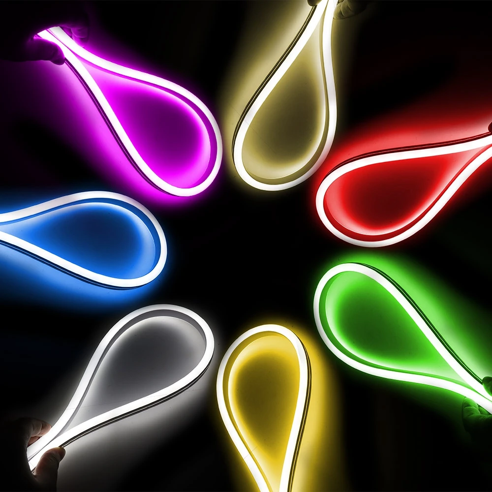 Neon Tube LED Lights 1M-10M Strip Tape With Power Plug Neon Sign Colorful Rainbow Led Light for Kids Room Xmas Home Wall Decor
Neon Tube LED Lights 1M-10M Strip Tape With Power Plug Neon Sign Colorful Rainbow Led Light for Kids Room Xmas Home Wall Decor