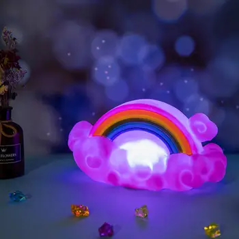 GloryStar LED Lamp Christmas Decoration Rainbow Shape Color Light Festival Decoration Romantic Atmosphere Battery Powered
GloryStar LED Lamp Christmas Decoration Rainbow Shape Color Light Festival Decoration Romantic Atmosphere Battery Powered