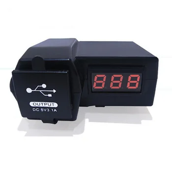 LED Digital Display Volt Meters Car Voltmeter Car USB Charger Triple USB Charger Accessories for Car Auto Motorcycle Boat Truck
LED Digital Display Volt Meters Car Voltmeter Car USB Charger Triple USB Charger Accessories for Car Auto Motorcycle Boat Truck