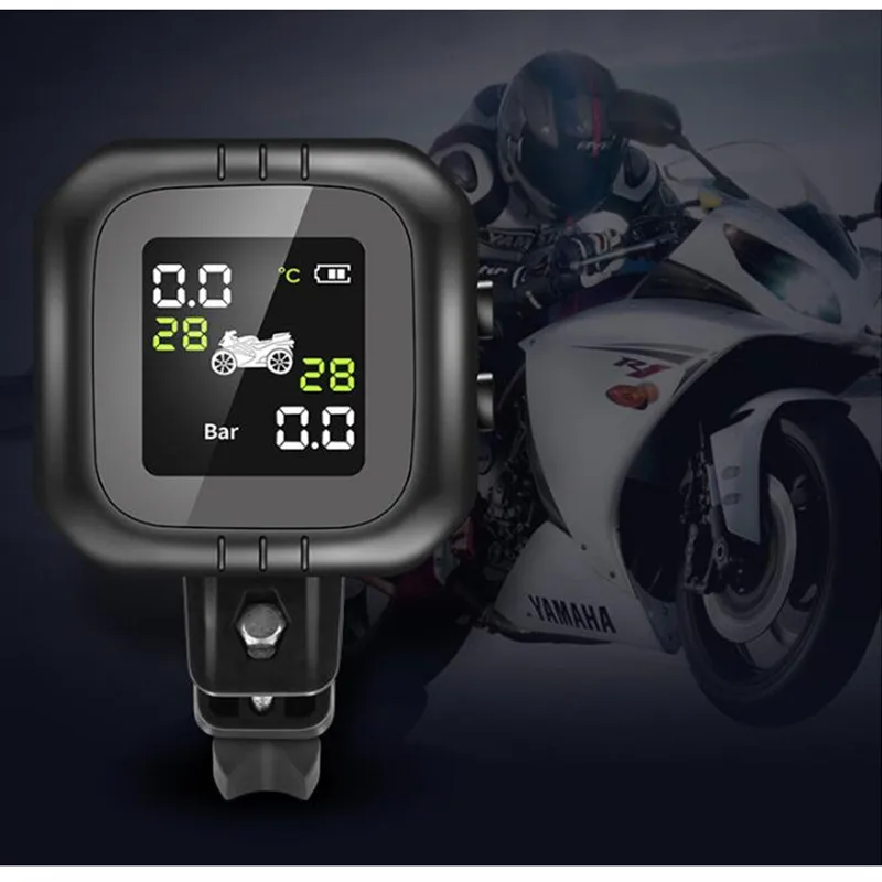 Motorcycle TPMS Tire Pressure Monitoring System Waterproof Security Motorcycle Tire Pressure Wireless Monitor Moto TPMS Tool
Motorcycle TPMS Tire Pressure Monitoring System Waterproof Security Motorcycle Tire Pressure Wireless Monitor Moto TPMS Tool
