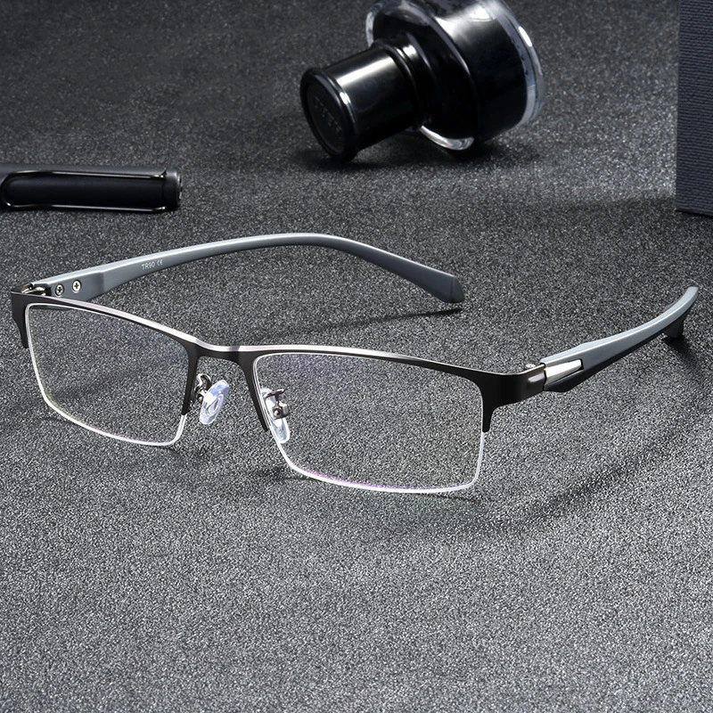 Alloy Glasses Frame Men Clear Lens Half Rim Optical Eyeglasses Myopia Prescription Frames Spectacles Frames Black Eyewear Oculos
Alloy Glasses Frame Men Clear Lens Half Rim Optical Eyeglasses Myopia Prescription Frames Spectacles Frames Black Eyewear Oculos