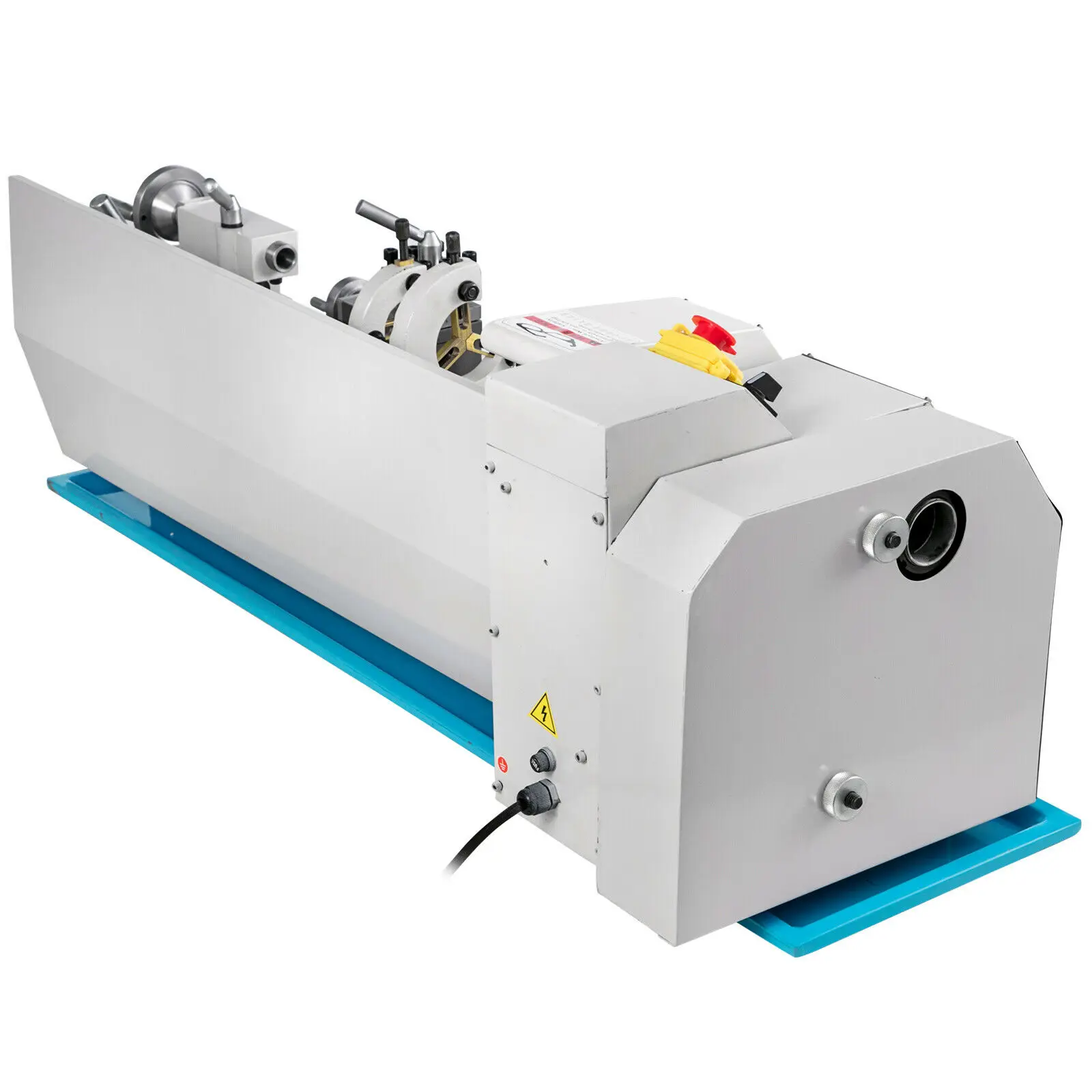 Metal Lathe 1100W Spindle 38mm Chuck Blushless motor Infinitely Variable Speed 200X600 with LED Screen and Tools | Инструменты