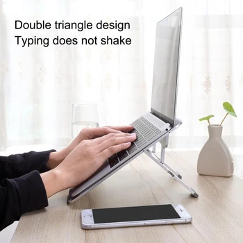 Portable Folding Aluminum Notebook Laptop Cooling Holder Desktop Anti-slip Stand Holder for MacBook Air Pro Stand
Portable Folding Aluminum Notebook Laptop Cooling Holder Desktop Anti-slip Stand Holder for MacBook Air Pro Stand
