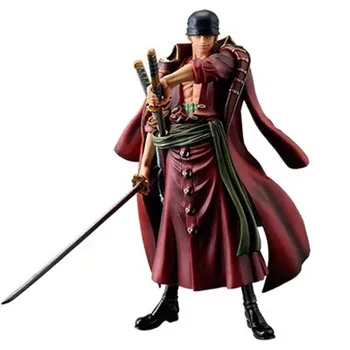 6" One Piece The Straw Hat Pirates Red Clothes Roronoa Zoro Swordman Golden Cat Sticker Original PVC Action Figure Toy 16CM X724
6" One Piece The Straw Hat Pirates Red Clothes Roronoa Zoro Swordman Golden Cat Sticker Original PVC Action Figure Toy 16CM X724