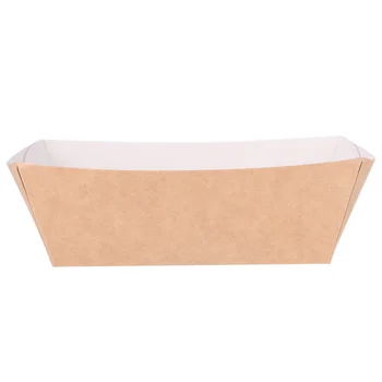 100 Pcs Disposable Paper Food Serving Tray Kraft Paper Take-Out Box Boat Shape Snack Open Box French Fries Chicken Storage Tray
100 Pcs Disposable Paper Food Serving Tray Kraft Paper Take-Out Box Boat Shape Snack Open Box French Fries Chicken Storage Tray