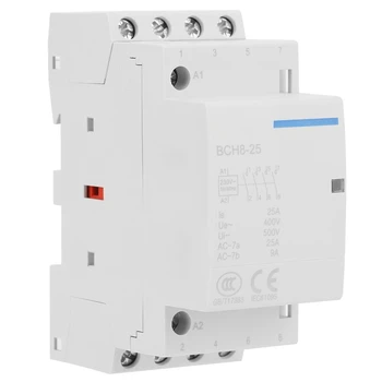 4P 25A 50/60HZ Household AC Contactor DIN Rail Mount 2NO 2NC Contactor With Manual Control Switch AC Contactor
4P 25A 50/60HZ Household AC Contactor DIN Rail Mount 2NO 2NC Contactor With Manual Control Switch AC Contactor