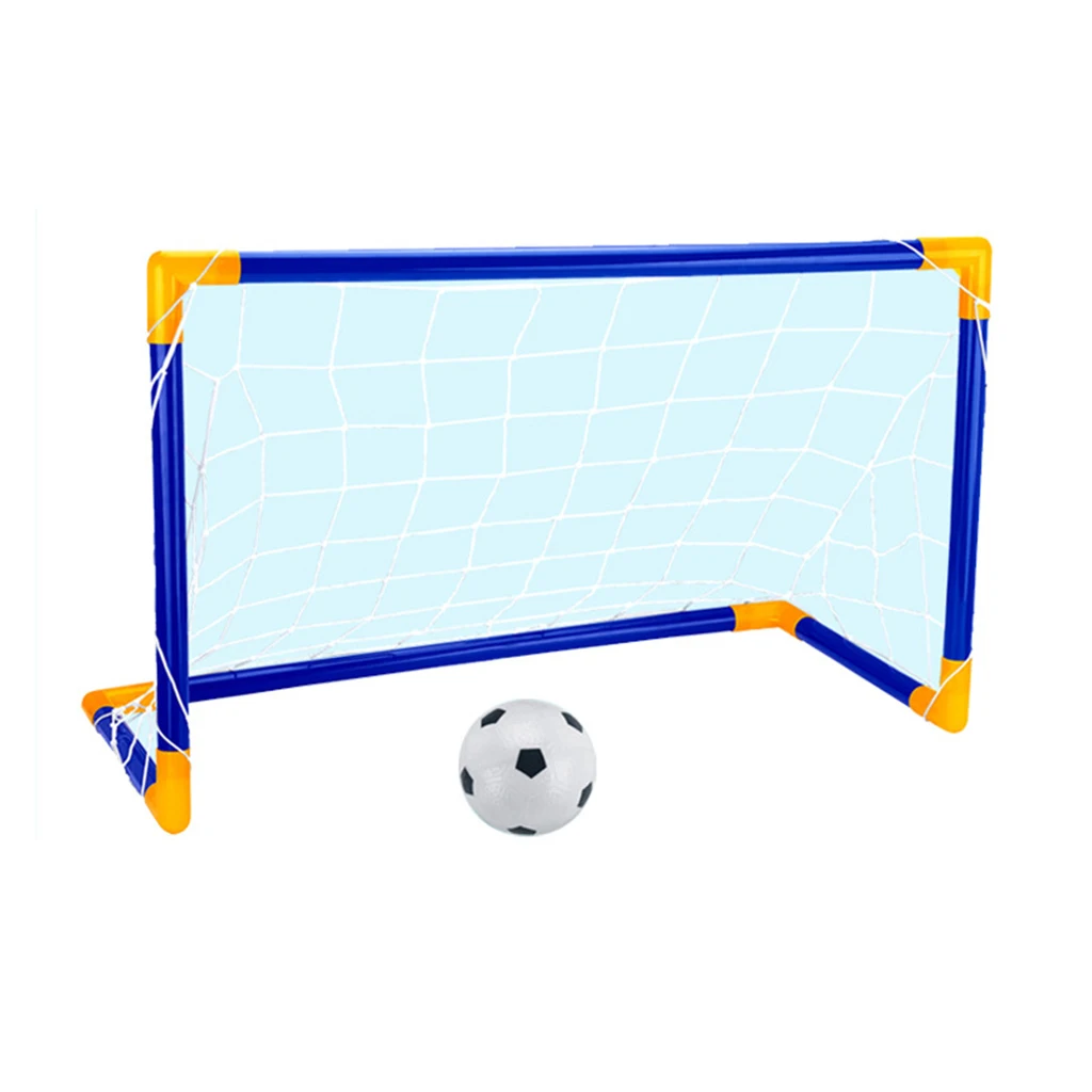 90cm Portable Soccer Goal Set, Football Gate & Football with Pump, Kids Outdoor Play Toy Gift 90cm Portable Soccer Goal Set, Football Gate & Football with Pump, Kids Outdoor Play Toy Gift