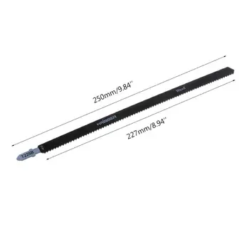 250mm HCS Reciprocating Saw Blade For Sheet Panels Hard Wood Metal Cutting Woodworking Safety 4XFD
250mm HCS Reciprocating Saw Blade For Sheet Panels Hard Wood Metal Cutting Woodworking Safety 4XFD