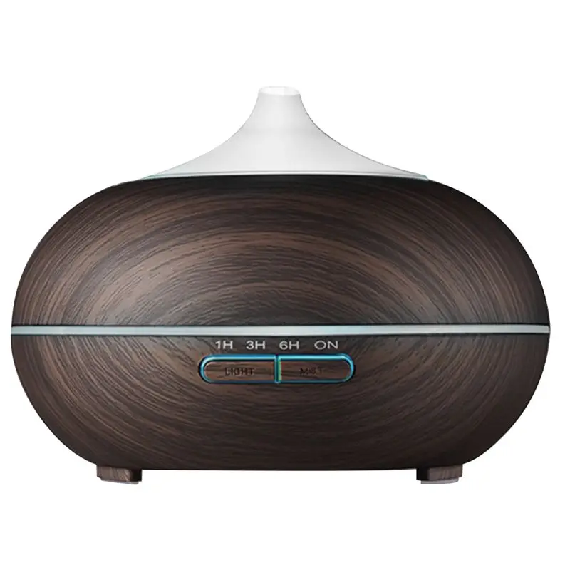300ml Wood Grain Ultrasonic Cool Mist Humidifier-Quiet Humidifier with Color LED Lights Changing & 4 Timer Settings for Yoga Spa
300ml Wood Grain Ultrasonic Cool Mist Humidifier-Quiet Humidifier with Color LED Lights Changing & 4 Timer Settings for Yoga Spa