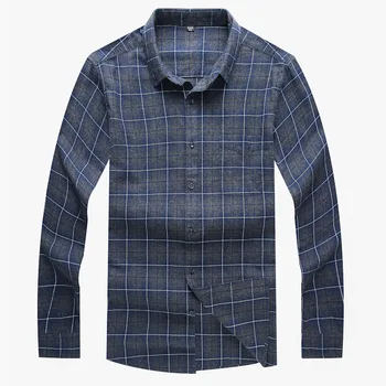 Plus Fat plus Size Shirt Male Autumn Grinding Wool Cotton Loose Men's Wear Fat Man Leisure Grid Long Sleeve Inch Clothing
Plus Fat plus Size Shirt Male Autumn Grinding Wool Cotton Loose Men's Wear Fat Man Leisure Grid Long Sleeve Inch Clothing
