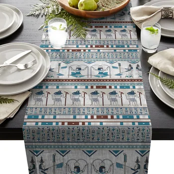 Hieroglyphic Carvings Ancient Egyptian Temple Table Runner Table Flag Home Party Decorative Tablecloth Table Runners for Wedding
Hieroglyphic Carvings Ancient Egyptian Temple Table Runner Table Flag Home Party Decorative Tablecloth Table Runners for Wedding