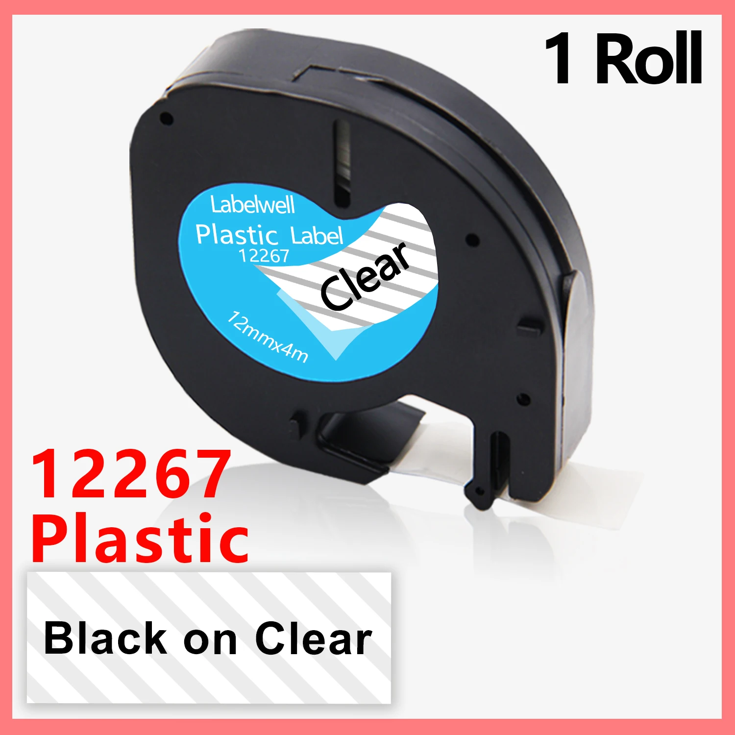 Labelwell, 1 шт., 12267 ярлыков, Женская пластиковая лента, 91201, 91202, 91203, 91204, 91205, 91200 LT, кассета для Dymo Совместимый с Dymo 
Labelwell, 1 шт., 12267 ярлыков, Женская пластиковая лента, 91201, 91202, 91203, 91204, 91205, 91200 LT, кассета для Dymo Совместимый с Dymo