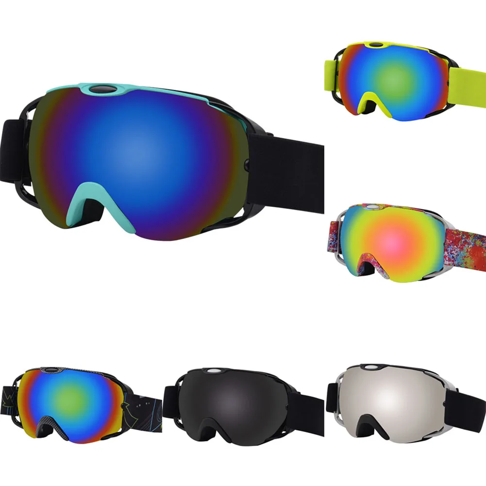 New Ski Snowboard Goggles Windproof Sand control Anti-Fog UV Protection Spherical Dual Lens Snow Goggles With Adjustable Strap
New Ski Snowboard Goggles Windproof Sand control Anti-Fog UV Protection Spherical Dual Lens Snow Goggles With Adjustable Strap