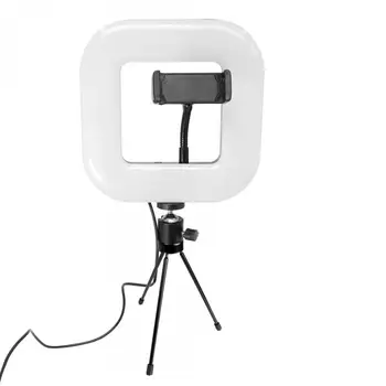 18cm Width Square Fill lamp Light Set with Tripod Stand Phone Clip 3 Colors Dimmable Light Sourse Selfie Live Broadcast Lights
18cm Width Square Fill lamp Light Set with Tripod Stand Phone Clip 3 Colors Dimmable Light Sourse Selfie Live Broadcast Lights