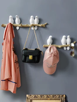 Decorative Birds Wall Mounted Coat Rack Birds On Tree Branch Hanger Entrance Decor for Clothes Keys Towels Organizer Hooks
Decorative Birds Wall Mounted Coat Rack Birds On Tree Branch Hanger Entrance Decor for Clothes Keys Towels Organizer Hooks