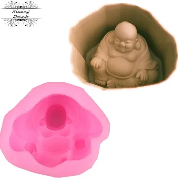 1Pcs 3D Maitreya Buddha shaped silicone soft candy mold cake decorating tool candy chocolate Soft Candy Mold 
1Pcs 3D Maitreya Buddha shaped silicone soft candy mold cake decorating tool candy chocolate Soft Candy Mold
