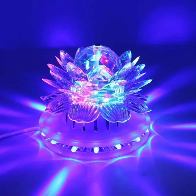 RGB Led Stage Light Magic Ball Party Club Stage Lighting Stage LED Colorful Lotus Lanterns UFO Rotation Home KTV Xmas Wedding
RGB Led Stage Light Magic Ball Party Club Stage Lighting Stage LED Colorful Lotus Lanterns UFO Rotation Home KTV Xmas Wedding