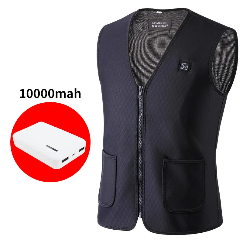 Smart Electric Vest for Hunting Fishing Skiing Warm Vest Charging Electric Heating Clothes Men and Women Winter Vest
Smart Electric Vest for Hunting Fishing Skiing Warm Vest Charging Electric Heating Clothes Men and Women Winter Vest