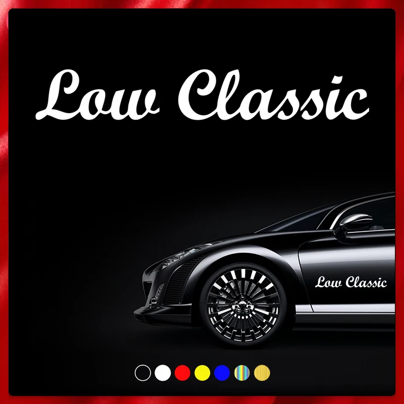 CS40069# Die-Cut Vinyl Decal Low Classic Car Sticker Waterproof Auto Decors on Car Body Bumper Rear Window
CS40069# Die-Cut Vinyl Decal Low Classic Car Sticker Waterproof Auto Decors on Car Body Bumper Rear Window