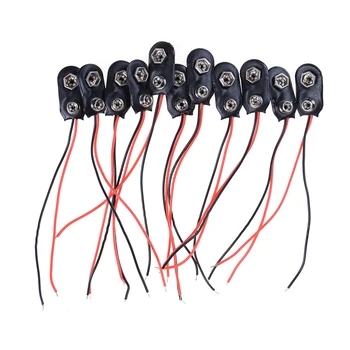 I Type 9V Battery Snap Holder Clip Connector Hard Shell 10CM Cable Lead Wholesale 10Pcs
I Type 9V Battery Snap Holder Clip Connector Hard Shell 10CM Cable Lead Wholesale 10Pcs