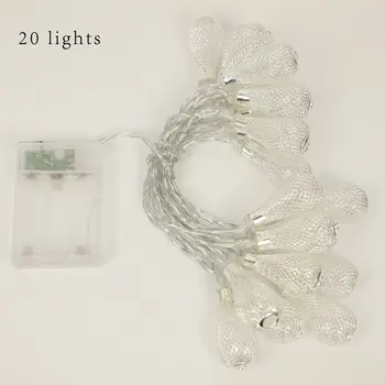 10/20 Net hollow water droplet outdoor night light Drop Wedding Xmas Party Decor Outdoor Fairy String Light Lamp 
10/20 Net hollow water droplet outdoor night light Drop Wedding Xmas Party Decor Outdoor Fairy String Light Lamp