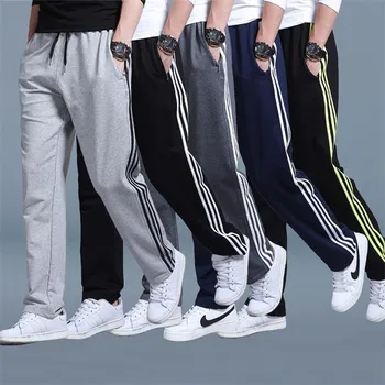7XL Spring Autumn Brand Gyms Men Joggers Sweatpants Side Striped Joggers Trousers Sporting Clothing Bodybuilding Casual Pants
7XL Spring Autumn Brand Gyms Men Joggers Sweatpants Side Striped Joggers Trousers Sporting Clothing Bodybuilding Casual Pants