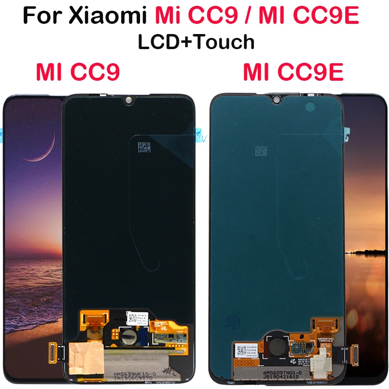 New Screen for Xiaomi MI CC9 / MI CC9E LCD Display With Touch Screen Digitizer Assembly Spare Parts for Xiaomi Mi CC9 CC9E LCD
New Screen for Xiaomi MI CC9 / MI CC9E LCD Display With Touch Screen Digitizer Assembly Spare Parts for Xiaomi Mi CC9 CC9E LCD