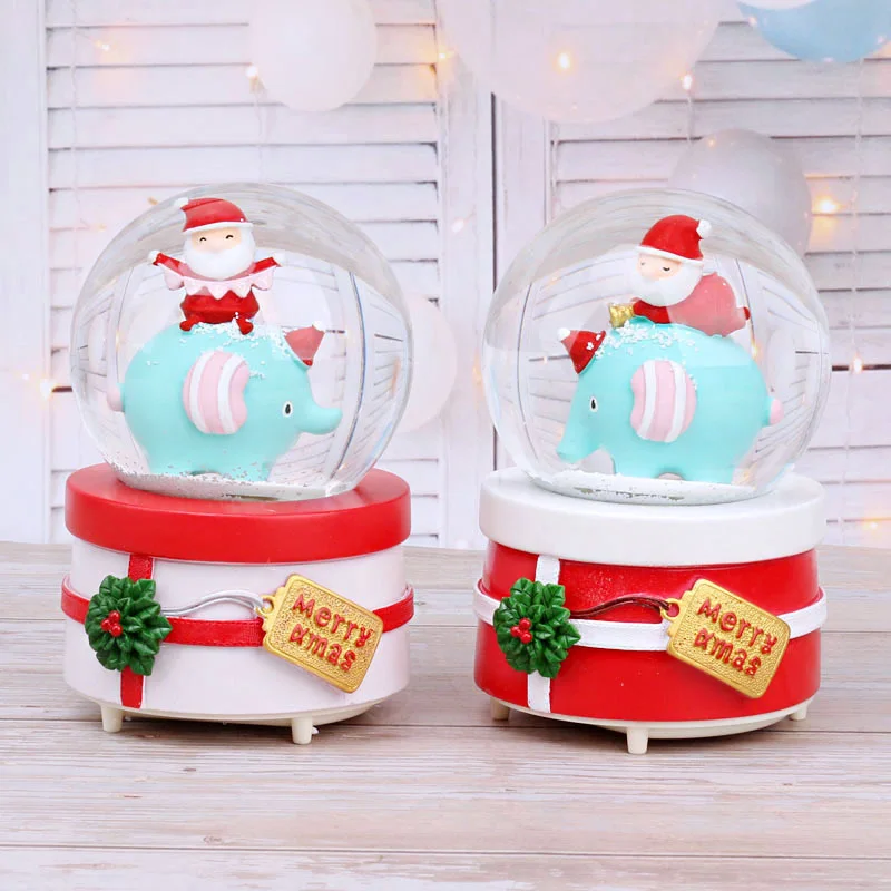 Crystal Ball Snowball Snow Globe Music Box Light Snowflake Resin Statue Figurines Craft Room Christmas Decoration Accessories
Crystal Ball Snowball Snow Globe Music Box Light Snowflake Resin Statue Figurines Craft Room Christmas Decoration Accessories