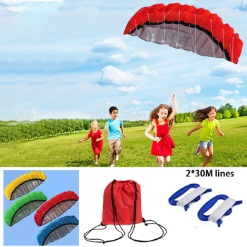 1.4m / 1.8m / 2.5m Dual-line Sports Software Kite Stunt Power Kite Surfing Flying Outdoor Recreation Sport Kite Board
1.4m / 1.8m / 2.5m Dual-line Sports Software Kite Stunt Power Kite Surfing Flying Outdoor Recreation Sport Kite Board