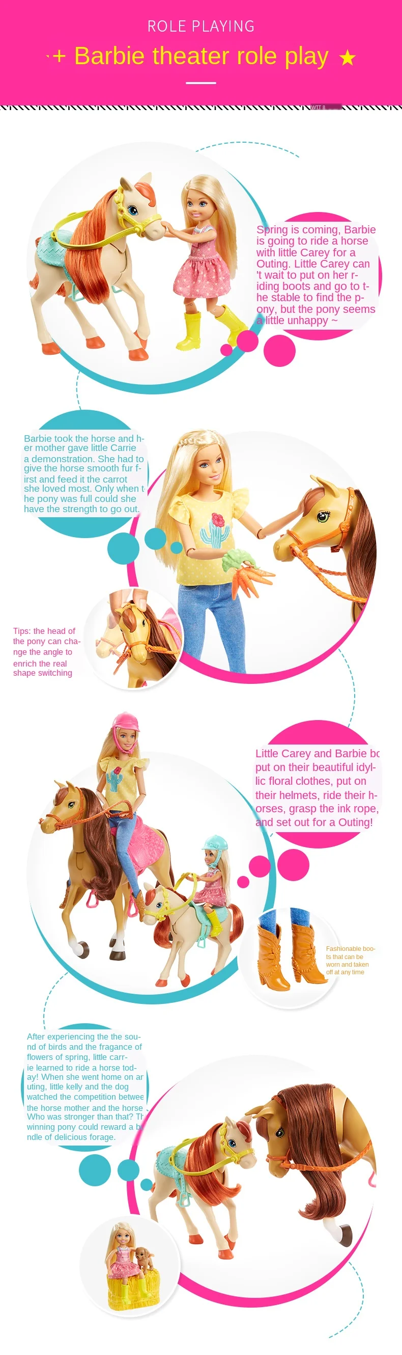 barbie on the go stable