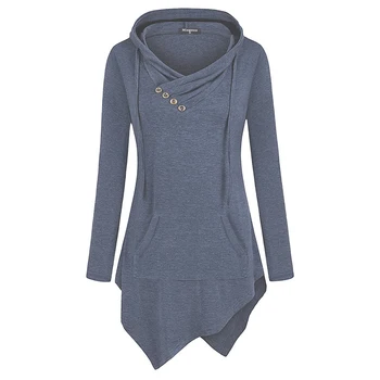 Fall 2020 Casual Plus Size Black Gothic Streetwear Women Hoodies Loose Hooded Plain Asymmetric Tops Female Autumn Sweatshirts
Fall 2020 Casual Plus Size Black Gothic Streetwear Women Hoodies Loose Hooded Plain Asymmetric Tops Female Autumn Sweatshirts