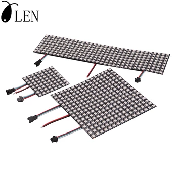 WS2812B RGB LED Flexible 8*8 16*16 8*32 Pixel Panel Matrix Screen WS2812 IC Led Module Individually Addressable DC5V
WS2812B RGB LED Flexible 8*8 16*16 8*32 Pixel Panel Matrix Screen WS2812 IC Led Module Individually Addressable DC5V