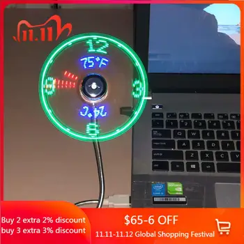 Mini Cooling Fan Computer Usb Led Flexible Gooseneck Temperature Rainbow Display 2020 Dropshipping Function USB Clock Fans
Mini Cooling Fan Computer Usb Led Flexible Gooseneck Temperature Rainbow Display 2020 Dropshipping Function USB Clock Fans