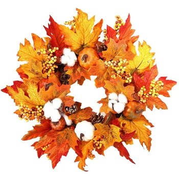 Pumpkin Maple Leaf Pine Cone Kapok Front Door Autumn Harvest Decoration Indoor and Outdoor (Warm Light)
Pumpkin Maple Leaf Pine Cone Kapok Front Door Autumn Harvest Decoration Indoor and Outdoor (Warm Light)