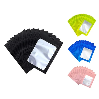CSS 100 Pieces Resealable Food Storage Bags with Clear Window Pouch for Food Self Sealing Storage Supplies,4 x 7Inch
CSS 100 Pieces Resealable Food Storage Bags with Clear Window Pouch for Food Self Sealing Storage Supplies,4 x 7Inch