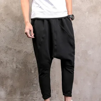 Spring Summer Comfort Cotton Mens Sweatpants Loose Baggy Pants Soild Full Length Elastic Waist Harem Pants Drop Crotch Trousers
Spring Summer Comfort Cotton Mens Sweatpants Loose Baggy Pants Soild Full Length Elastic Waist Harem Pants Drop Crotch Trousers