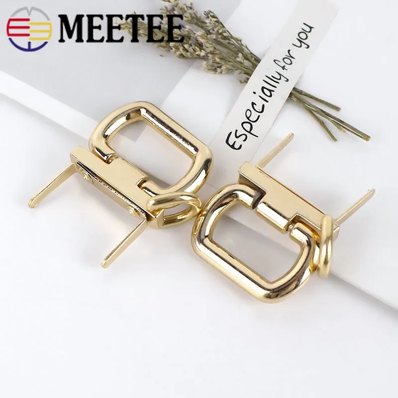 Meetee 2/4pcs Metal Handbag Clasp Buckle O Ring Handles Straps Chain Hook Buckles DIY Hardware Bag Hanger Connector Accessories
Meetee 2/4pcs Metal Handbag Clasp Buckle O Ring Handles Straps Chain Hook Buckles DIY Hardware Bag Hanger Connector Accessories