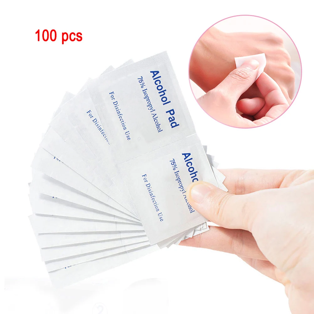 100pcs Disposable Alcohol Tissue Disinfection Pad Clean Wet Tissue Skin Clean Disinfection Wet Wipes Sterilization Pad
100pcs Disposable Alcohol Tissue Disinfection Pad Clean Wet Tissue Skin Clean Disinfection Wet Wipes Sterilization Pad