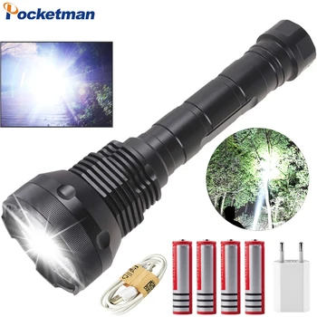 Most Powerful LED Flashlight 15*T6 LED Torch Tactical Flashlight Hunting Flashlight Waterproof Torch Super Bright Torch
Most Powerful LED Flashlight 15*T6 LED Torch Tactical Flashlight Hunting Flashlight Waterproof Torch Super Bright Torch