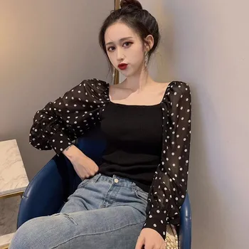 Korean Style Sweaters Word Shoulder Stitching Temperament Slim Long-sleeved Sweaters Yellow Code
Korean Style Sweaters Word Shoulder Stitching Temperament Slim Long-sleeved Sweaters Yellow Code