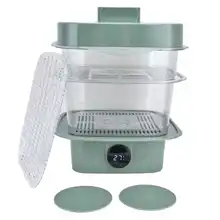 4Pcs/Set Multilayer Food Insulation Cover Transparent Leftovers Dust Cover with Temperature Panel Steam Cooker Container
4Pcs/Set Multilayer Food Insulation Cover Transparent Leftovers Dust Cover with Temperature Panel Steam Cooker Container