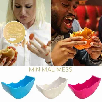 1pcs Plastic Diy Hamburger Fixed Box Etractable Food Storage Box Contact-free Telescopic Food Clamp Burger Maker Mold
1pcs Plastic Diy Hamburger Fixed Box Etractable Food Storage Box Contact-free Telescopic Food Clamp Burger Maker Mold