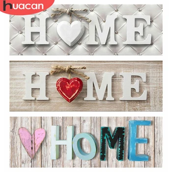 HUACAN Full Square Drill Diamond Painting 5d HOME Text Home Decor DIY Diamond Embroidery Heart New Arrivals Handmade Gift
HUACAN Full Square Drill Diamond Painting 5d HOME Text Home Decor DIY Diamond Embroidery Heart New Arrivals Handmade Gift