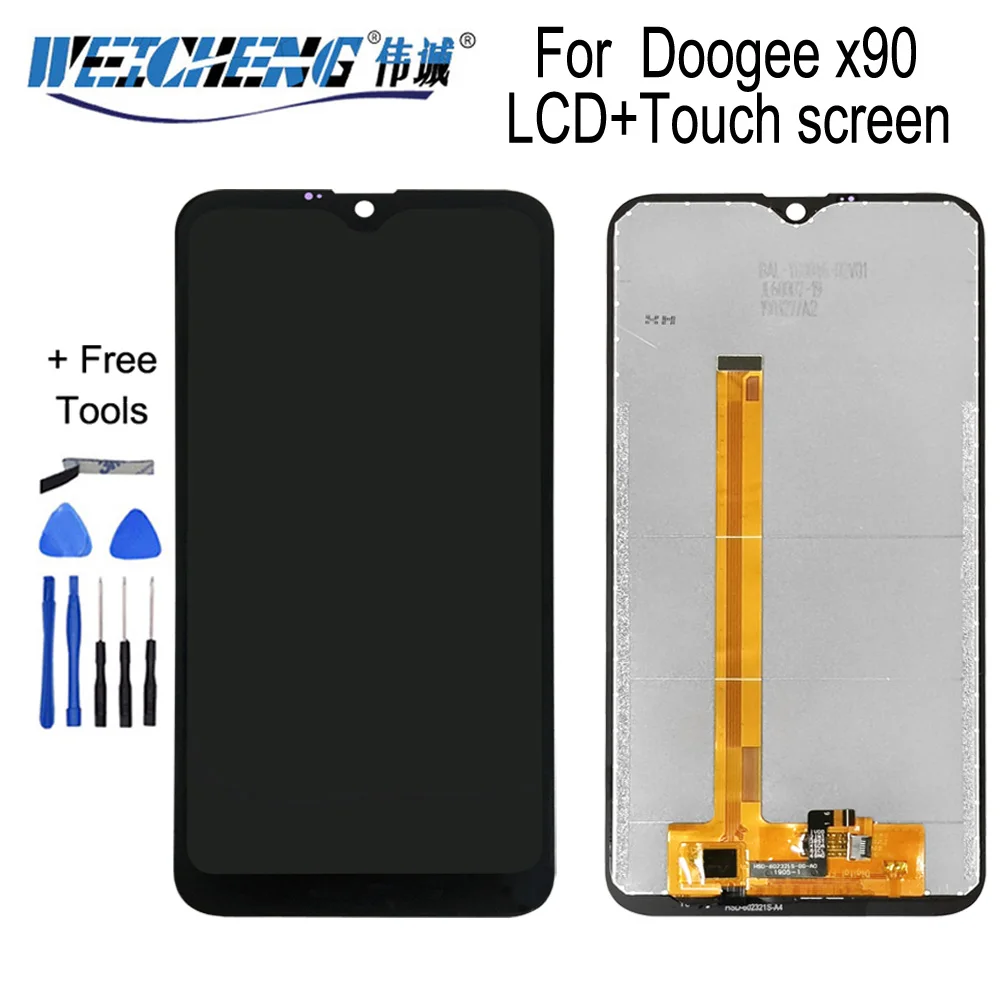 6.1''For Doogee X90 LCD Display and Touch Screen Digitizer Assembly Repair Parts With Tools +Adhesive For Doogee X90 Phone
6.1''For Doogee X90 LCD Display and Touch Screen Digitizer Assembly Repair Parts With Tools +Adhesive For Doogee X90 Phone