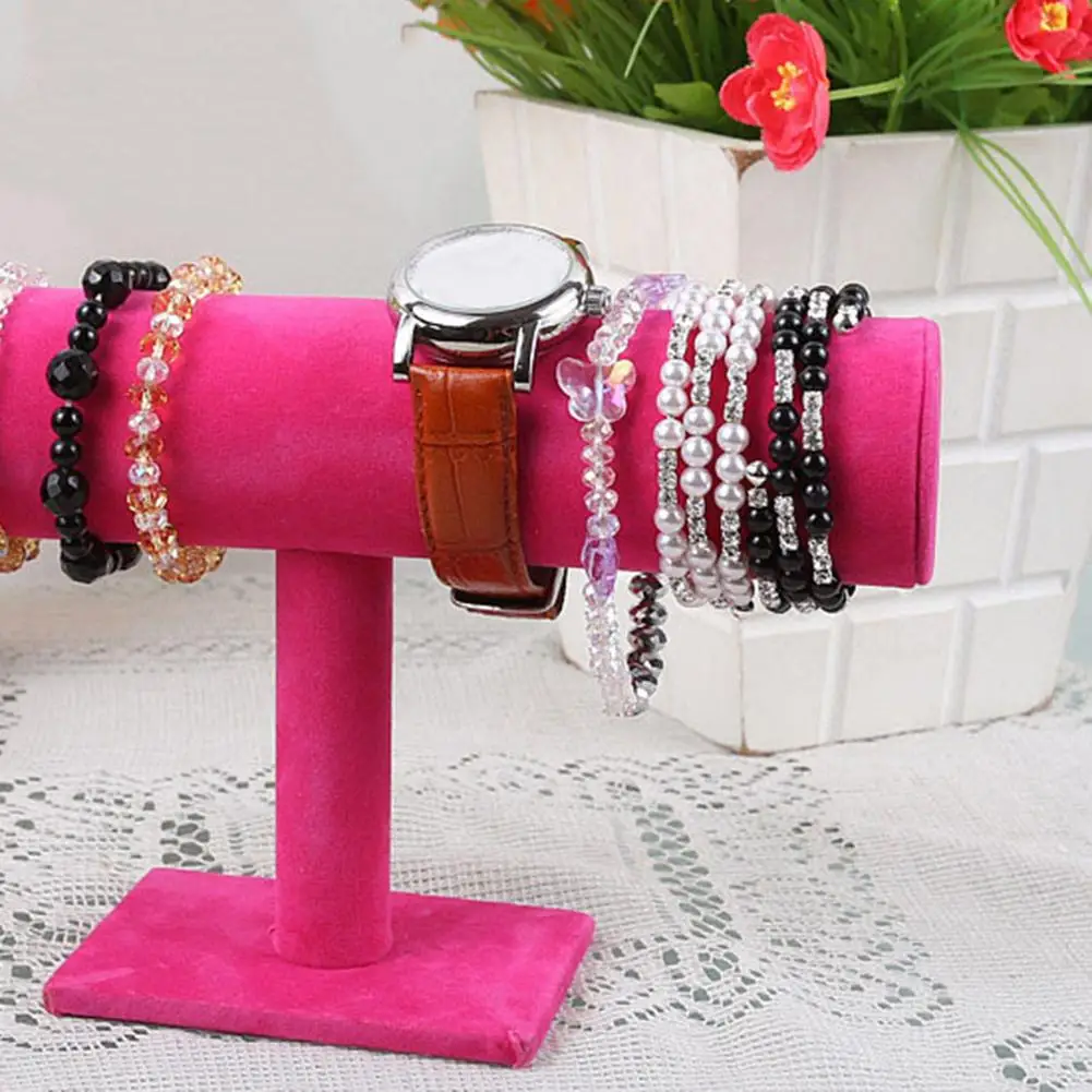Fashion Velvet Bracelet Bangle Necklace Jewelry Display Stand Holder Organizer Soft velvet cloth material seems elegant beautifu 
Fashion Velvet Bracelet Bangle Necklace Jewelry Display Stand Holder Organizer Soft velvet cloth material seems elegant beautifu